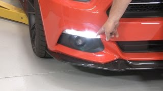 2015-2017 Mustang Diode Dynamics LED Switchback Turn Signal w/Side Marker Front Kit Installation