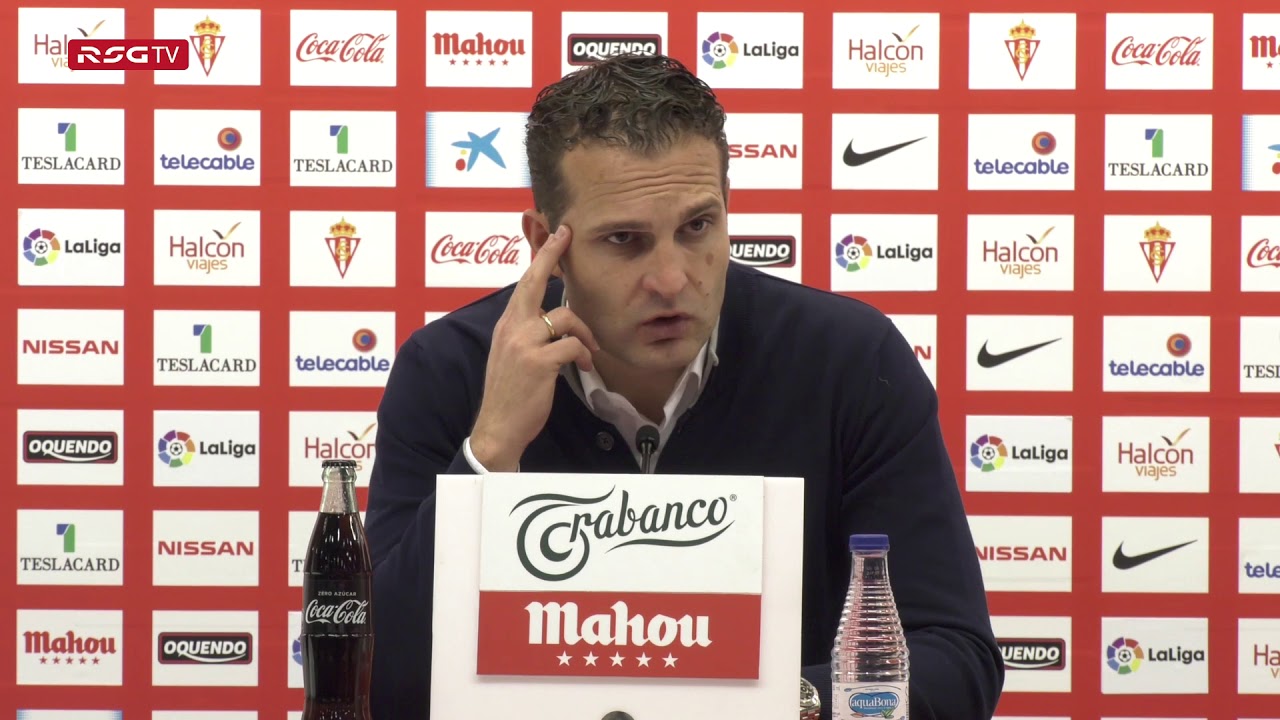 Rueda de prensa Rubén Baraja marezine