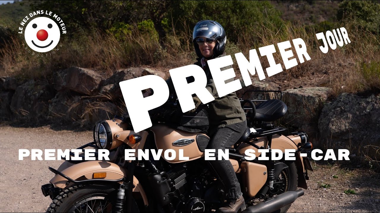 Premier Jour des Aventures de PAPILLON - side-car Chang Jiang Siberian Express - #410