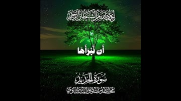 سورة الحديد #المنشاوي #quran #قرآن #قران_كريم #تلاوة_خاشعة