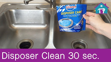 How to Clean Your Garbage Disposal in 30 seconds