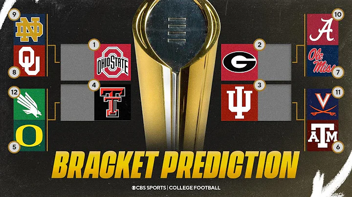 College Football Playoff Bracket Prediction: A Big Ten National Championship with Ohio State on top🏆