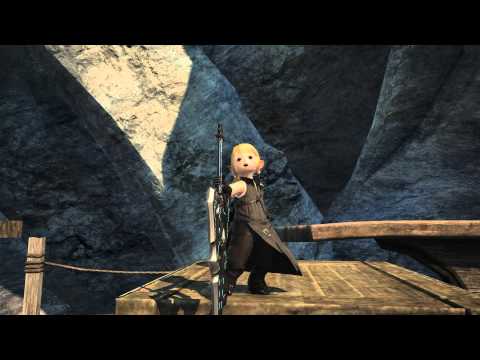 ララ♀暗黒騎士アクション（エフェクト無）　アンリーシュ