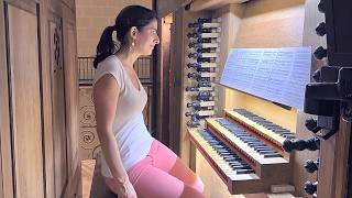 G.F. HANDEL -  Arrival of the Queen of Sheba (Anne-Isabelle de Parcevaux, organ)