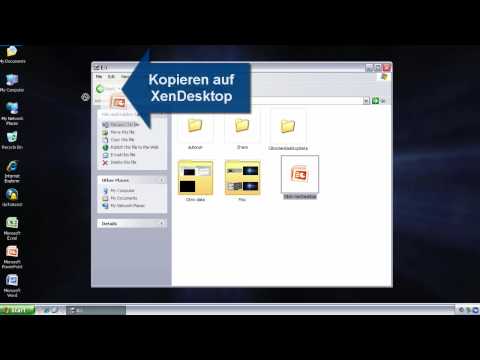 Citrix  XenDesktop - Einloggen, Drucken, USB