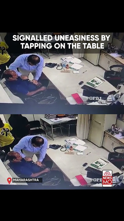 Watch: How Doctor Saved Patient's Life Who Collapsed Due To Heart Attack #shorts