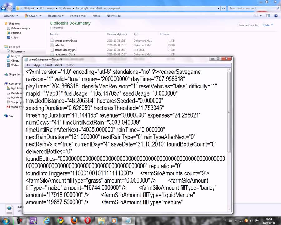 Jak mieć wiecej pieniedzy w Landwisch simulator 2011