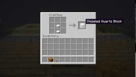 GO 4 Minecraft #25. How to craft Chiseled Quartz Blocks
