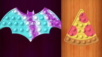 Pop It! Fidget Toys ASMR. Very satisfying and relaxing ASMR slicing game