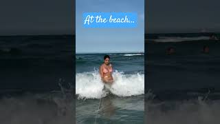 at the beach #beach #beachbody #marinelife #love