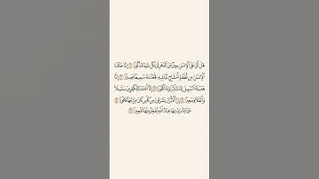 تلاوة في دقيقة سورة الإنسان الآيات من ١ إلى ٦ الشيخ عبدالله الجهني