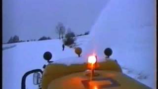 Schneefräse/Snowblower 6Zyl. no Dieselpartikelfilter/Russenfräse