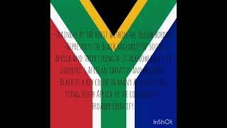 Meaning of each color on the South African flag 🇿🇦