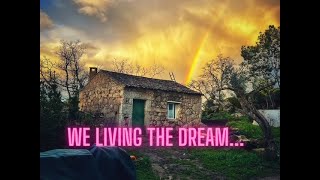 Life ON OUR OFF THE GRID property in Central Portugal