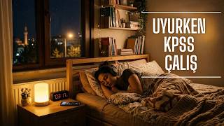 Uyurken Osmanlı Kültür ve Medeniyet Öğren |  Bilinçaltına İşleyen KPSS Tarih |Gece Aç, Sabah Hatırla