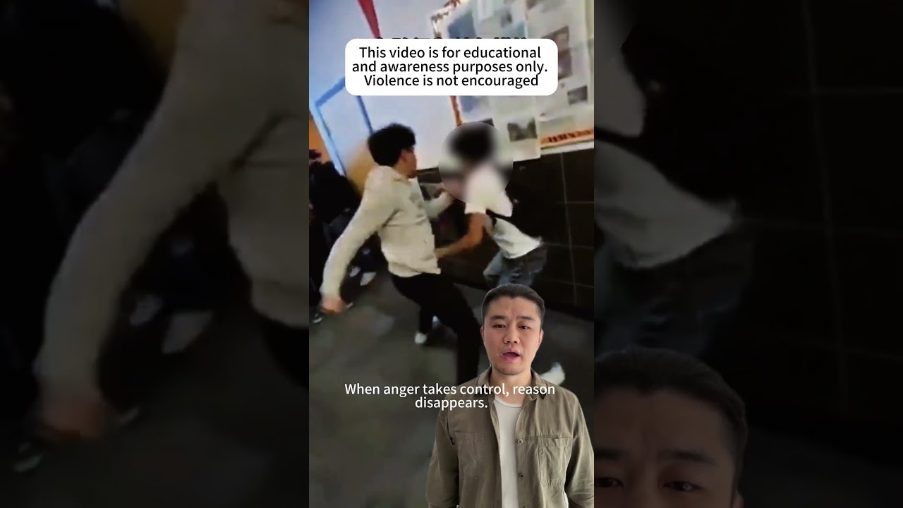 This guy thinks he's protecting himself,But he's crossed the line. #kungfu #selfdefense #fight