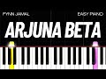 Fynn jamal  arjuna beta easy piano tutorial