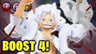 💥 MAXED BOOST EXTREME GEAR 5 LUFFY GAMEPLAY 💥 ON SS LEAGUE! ONE PIECE BOUNTY RUSH |OPBR