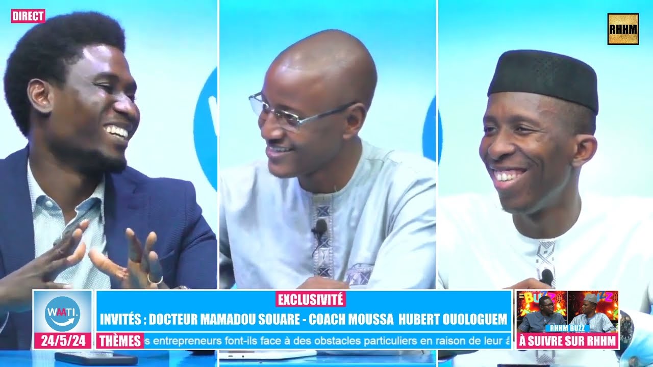 Dr. Mamadou SOUARE - Coach Moussa Hubert OUOLOGUEM - WAATI. du 24/5/2024