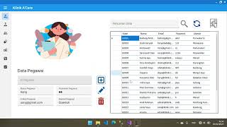 Sistem Informasi Kesehatan || Klinik A'Care (Pemrograman Visual C#)