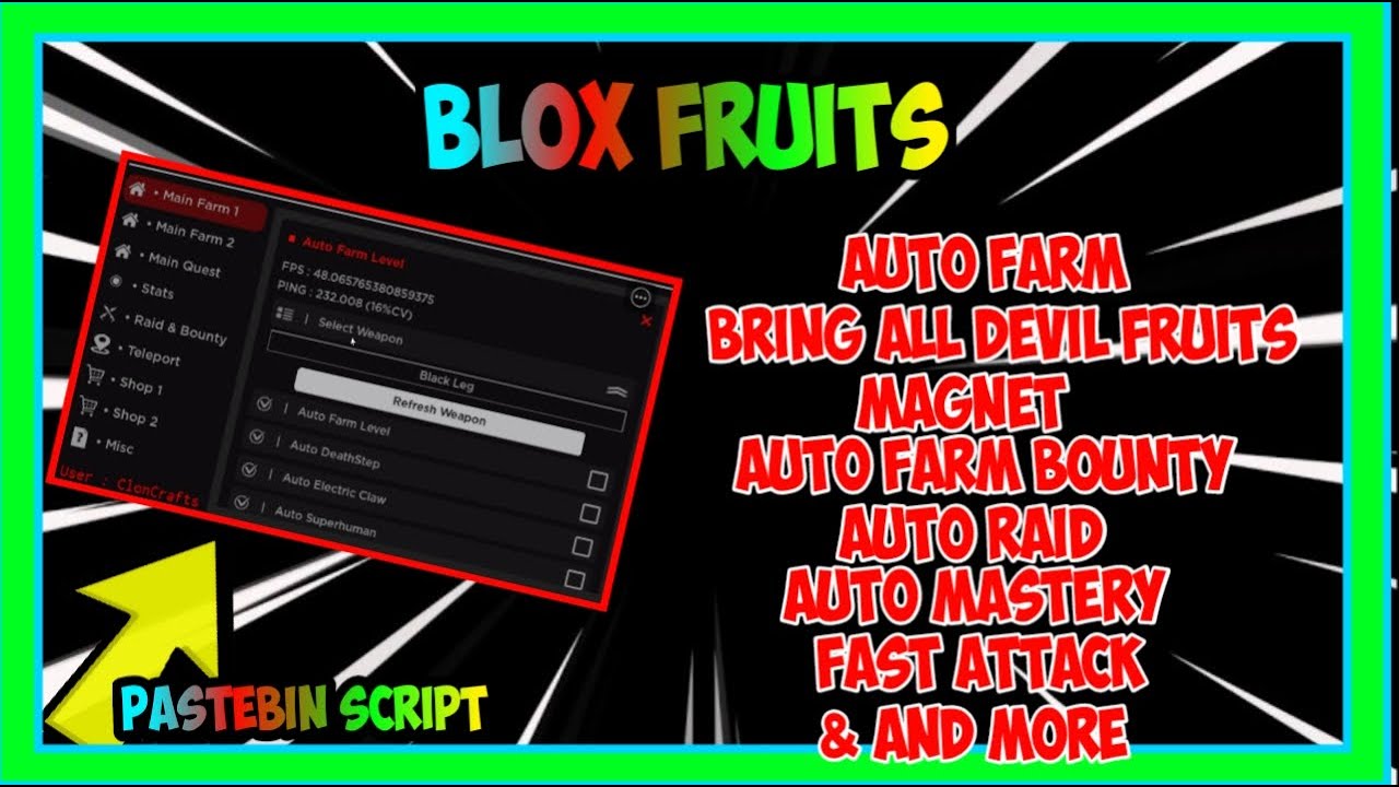 Blox Fruit Script - Arceus X