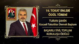 19 Tokat Enleri Ödül Töreni Turan Şahi̇n