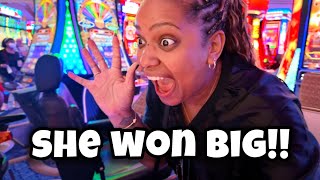 She Found A NEW Version Of Her Favorite Slot And Won Big