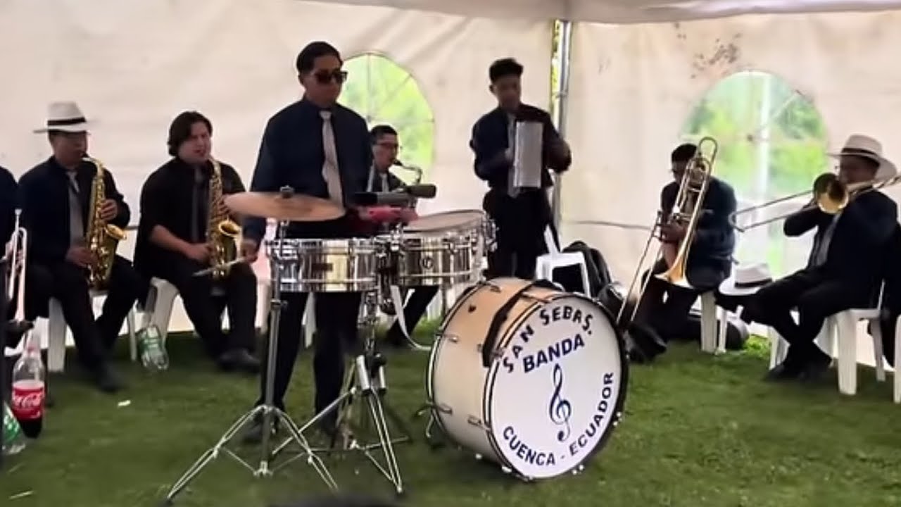 Banda San Sebas, en la casa de los priostes Orellana Cuzco