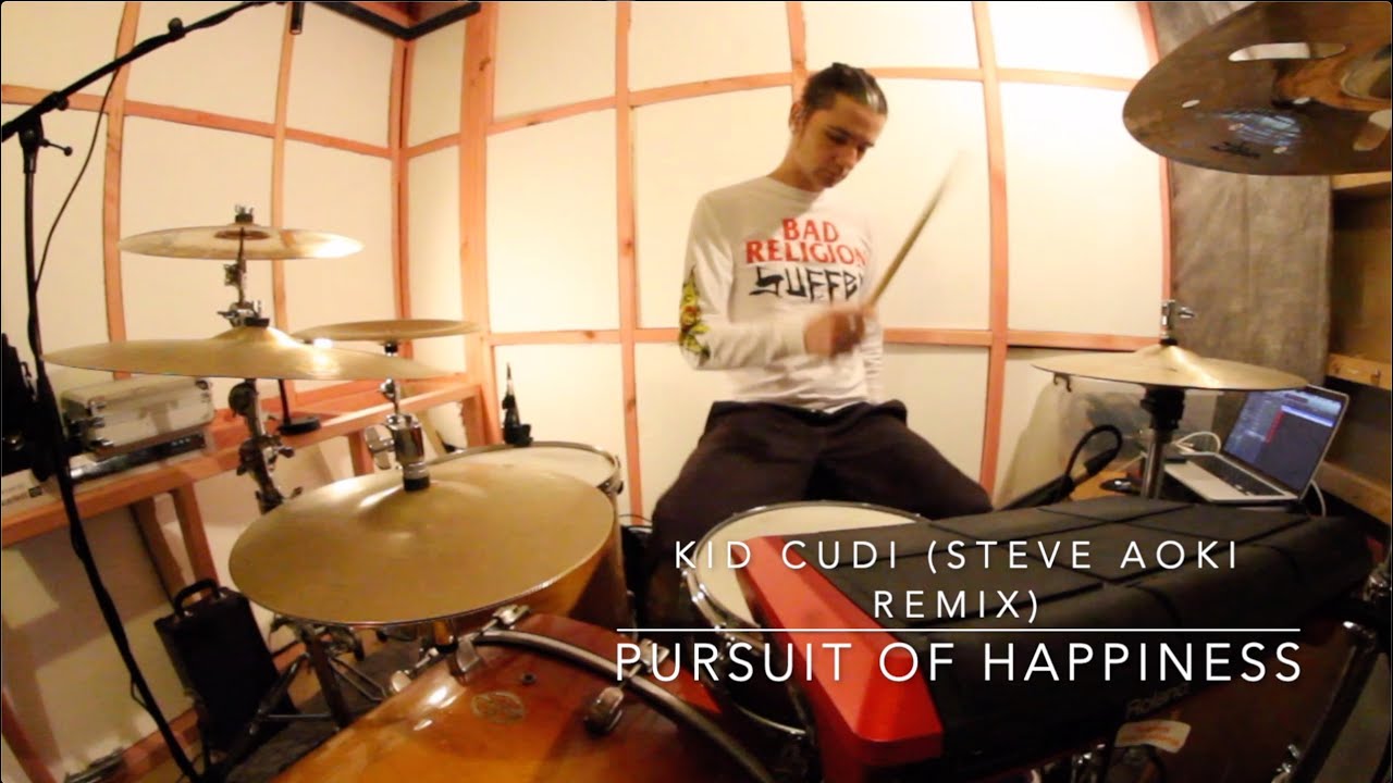 Pursuit Of Happiness - Kid Cudi (Steve Aoki Remix) (Drum Cover)
