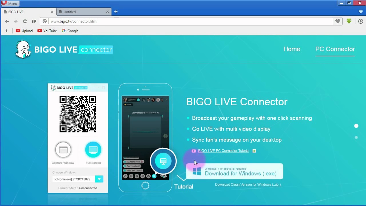 G99KNNHCPK8HOW TO DOWNLOAD AND INSTALL BIGO LIVE PC CONNECTOR