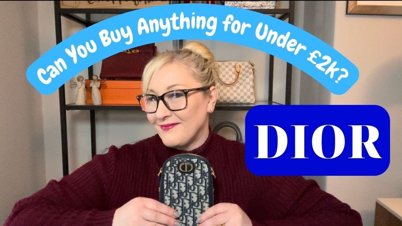 BEST Luxury Handbags under £2,000 Dior! What is available? YouTube