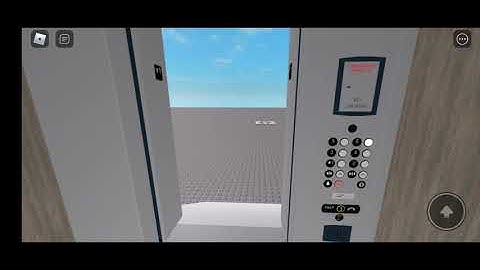 ThyssenKrupp Synergy Traction Elevator at TK Elevator Testing on Roblox.