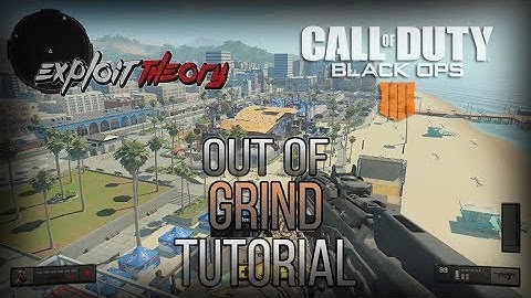 ON TOP & OUT OF GRIND GLITCH | Call of Duty Black Ops 4 | Tutorial