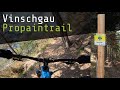 Der Propain-Trail oberhalb von Schlanders im Vinschgau