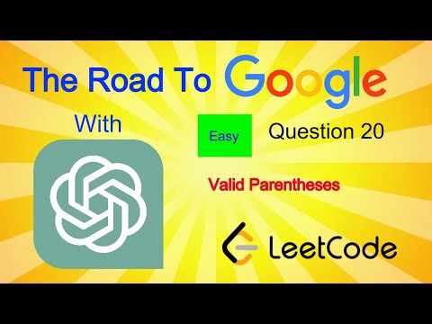 ChatGPT cracks Leetcode #20 full version #chatgpt #java #leetcode #ai #google #education #software.
