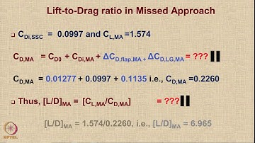 Lecture 63 : Tutorial on Constraint Analysis of Transport Aicraft- Part 02