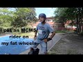 I put an MCM5 rider on a Fat 2700WH Nikola Plus and the EXN - from small EUC to big EUC