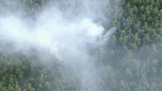 RAW video: Wildfire at Rocky Mountain National Park