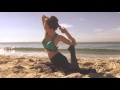Malena Morgan Beach Yoga