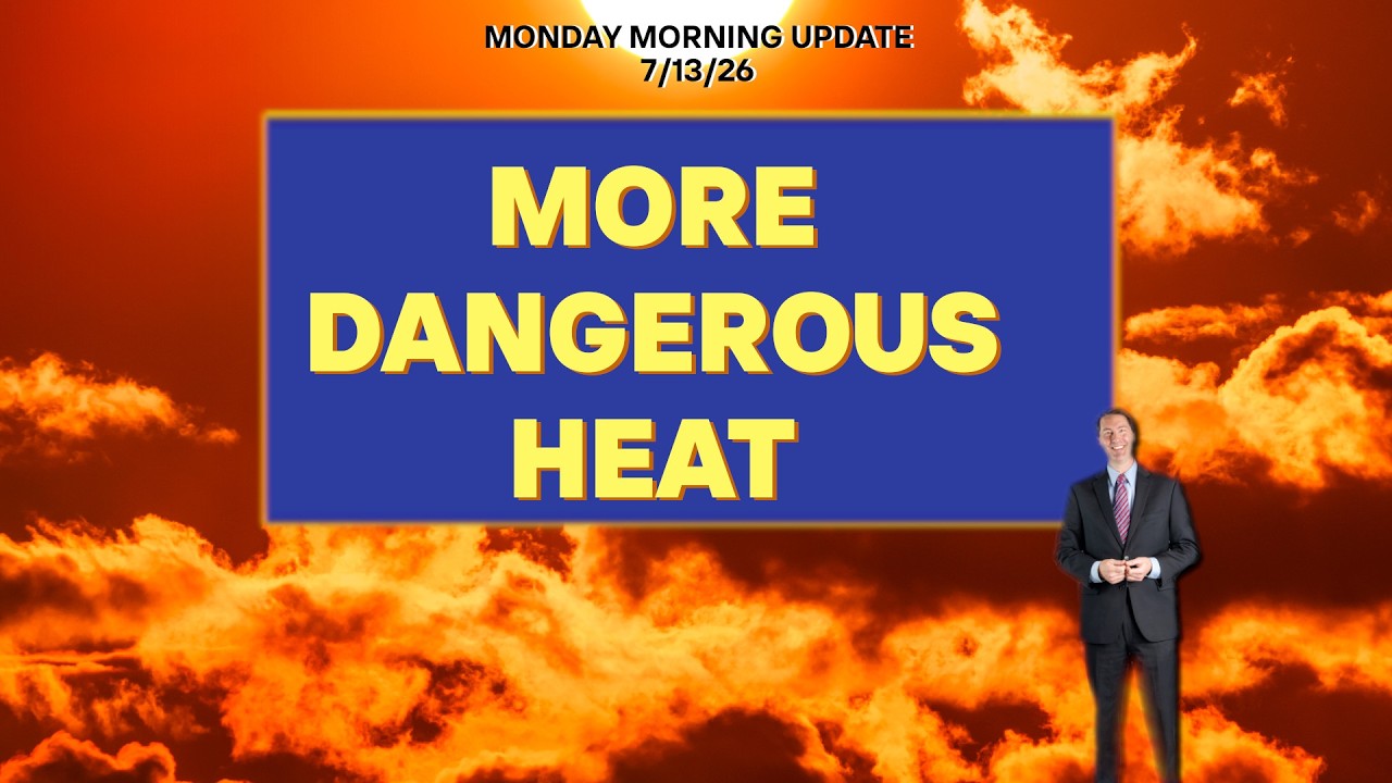 Monday AM: Dangerous Heat Pattern Brings Ridiculousness to the NORTH