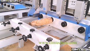 4 heads 4 axis High Presicion Multi heads 3D Woodworking CNC Router Machine with Multi Rotary axis