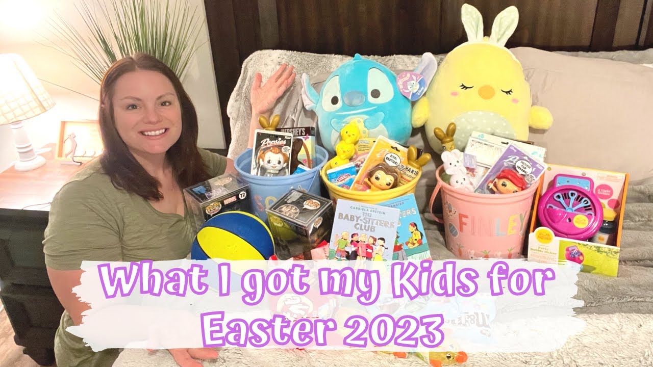 What I got my Kids for Easter 2023 | EASTER BASKET IDEAS!