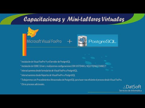 Visual FoxPro y PostgreSQL (Curso Completo de 5 horas y 30 minutos)