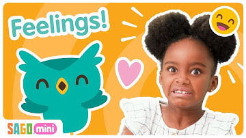 Share My EMOTIONS 👉🥰 | Circle Time for Kids | Sago Mini Social & Emotional Learning