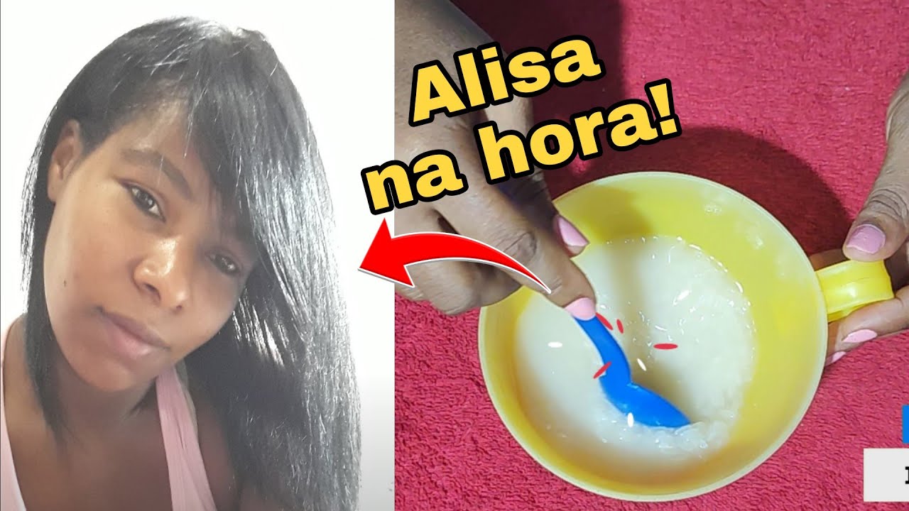 #CABELO LISO SEM QUÍMICA! #cabeloSELAGEM CASEIRA CABELO LISO!