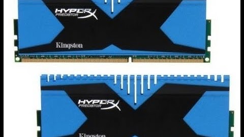 Kingston HyperX Predator 8GB DDR3 2400mhz Dual Channel Memory Kit Review - PCWizKid