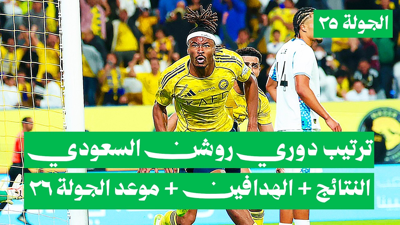 Турнирная таблица Саудовской профессиональной лиги после 25-го тура 🔥 «Аль-Наср» лидирует 🔥 Резул...