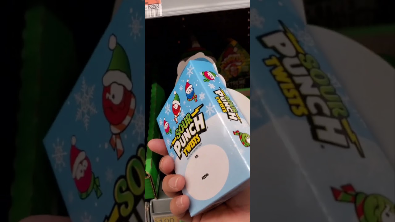 SOUR PUNCH TWISTS CHRISTMAS EDITION!! 