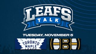 Full Maple Leafs vs. Bruins LIVE Post Game Reaction | Leafs Talk Update