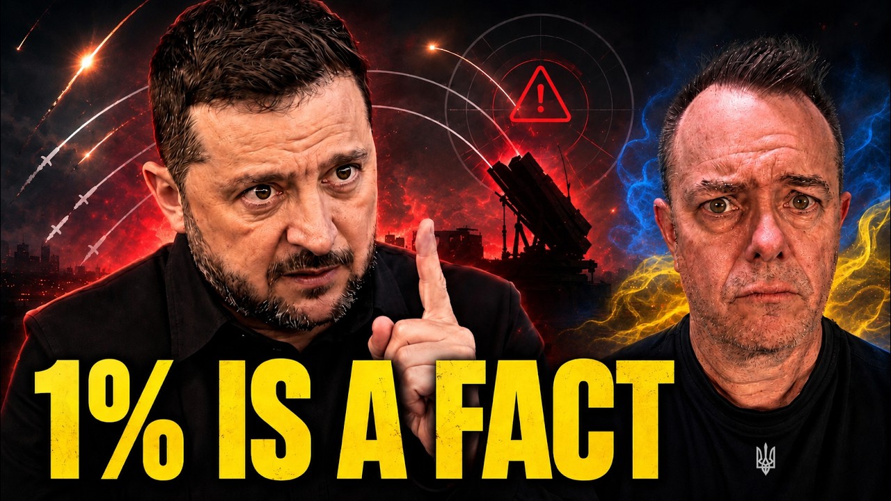 ⁣Ukraine Has 1% - Zelenskyy Says 5% Gets It Through Winter
